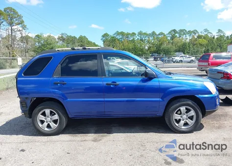 2009 Kia Sportage Lx from USA, damaged, VIN KNDJF724497554349